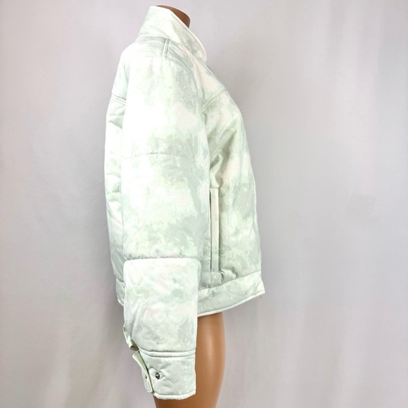 Free People NWT $348 Sage Snow Bunny Slope Boxy Ski Puffer Jacket Snowboarding - Picture 8 of 16